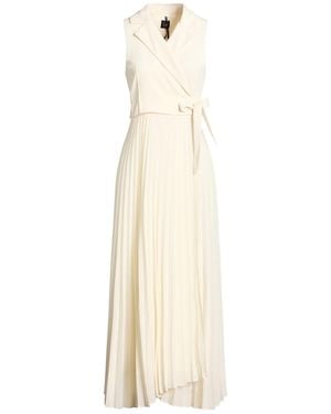 Marella Ivory Maxi Dress Polyester - Natural