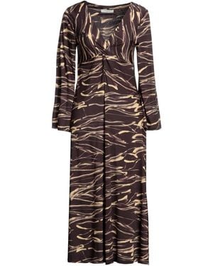 Beatrice B. Midi Dress - Brown