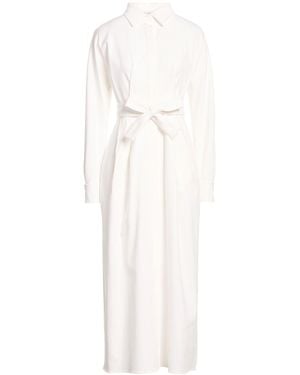 Max Mara Robe Longue - Blanc