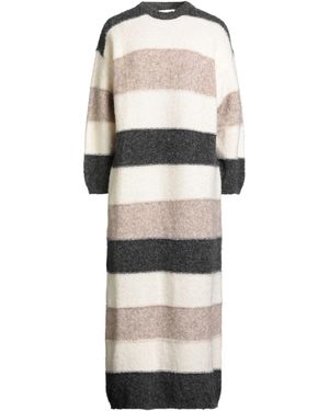 SOLOTRE Maxi-Kleid - Weiß