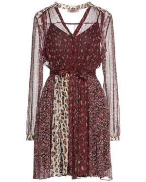 Twinset Mini Dress - Purple
