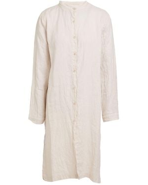 Crossley Sand Mini Dress Linen - White