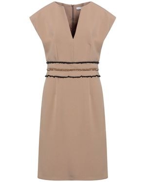SIMONA CORSELLINI Mini Dress - Natural
