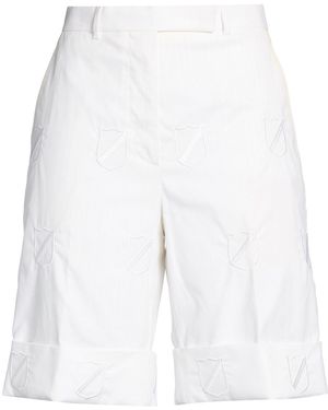 Thom Browne Shorts & Bermuda Shorts Cotton, Viscose - White