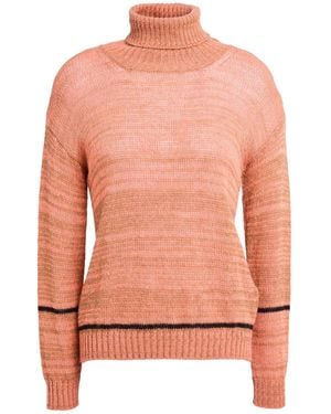 Peuterey Turtleneck Acrylic, Alpaca Wool, Wool - Pink