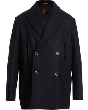 Barena Coat Virgin Wool, Polyamide - Blue
