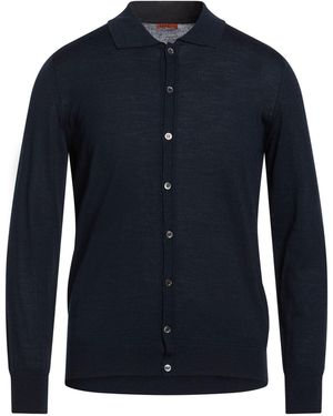 Barena Midnight Shirt Merino Wool - Blue