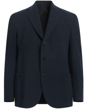 De Petrillo Blazer Cotton - Blue
