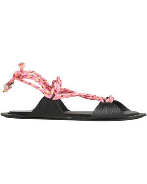 Marni X No Vacancy Inn Sandals Leather - Black