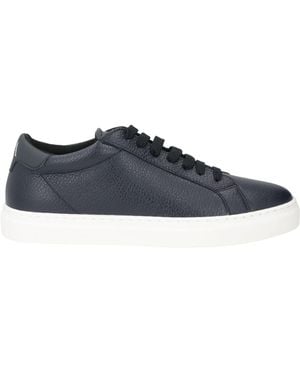 Emporio Armani Trainers Leather - Blue