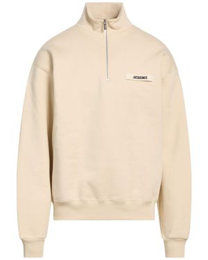 Jacquemus Sweatshirt Cotton - Natural