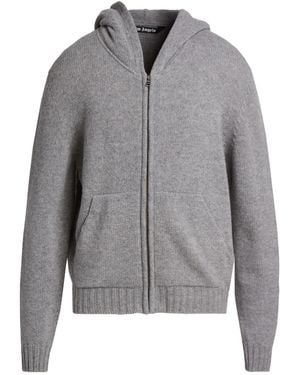 Palm Angels Cardigan Wool, Polyamide - Gray