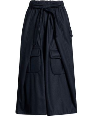 Comme des Garçons Midnight Pants Wool, Nylon - Blue