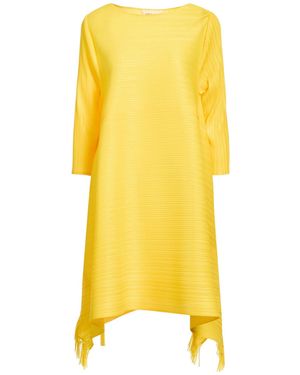 MEIMEIJ Mini Dress Polyester - Yellow