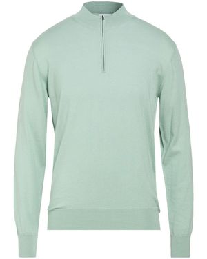 Eton Jumper Cotton, Cashmere - Green