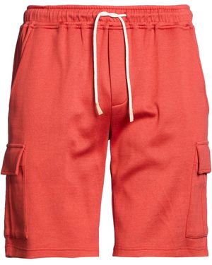 Eleventy Platinum Shorts & Bermuda Shorts Cotton, Polyamide - Red