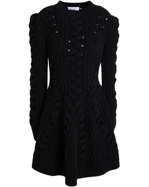 McQueen Mini Dress Wool, Cashmere - Black
