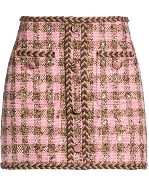 GIUSEPPE DI MORABITO Mini Skirt Polyester, Wool - Red
