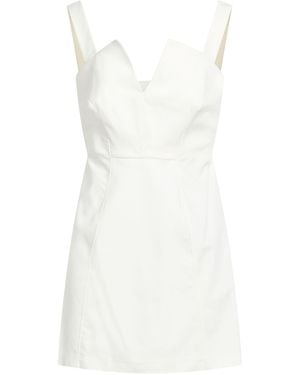 Soallure Mini Dresses - White