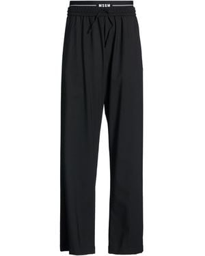 MSGM Trousers - Black