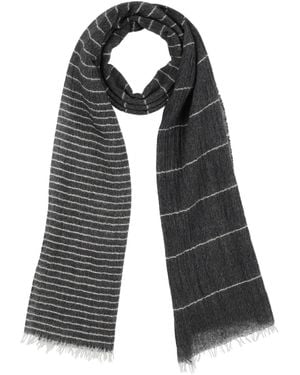 120% Lino Schal - Blau