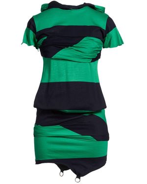 rusfrcade Mini Dress Cotton - Green