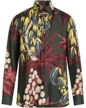Etro Shirt Silk - Green