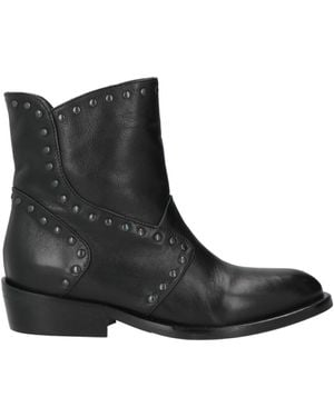 POESIE VENEZIANE Ankle Boots Leather - Black