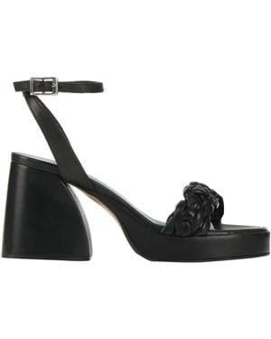 POESIE VENEZIANE Sandals Leather - Black