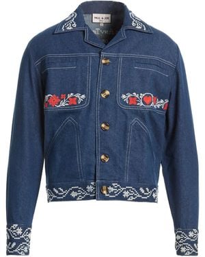 Paul & Joe Denim Outerwear Cotton - Blue
