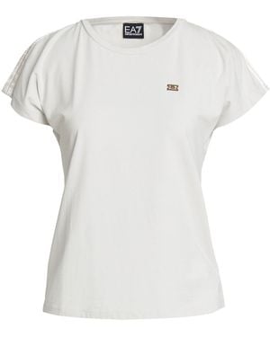 EA7 T-Shirt Cotton, Modal, Elastane - White