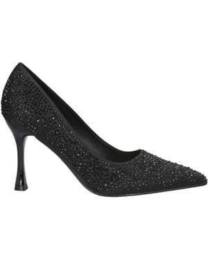 Twenty Four Haitch Court Shoes - Black
