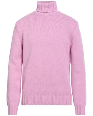 FILIPPO DE LAURENTIIS Rollkragenpullover - Pink