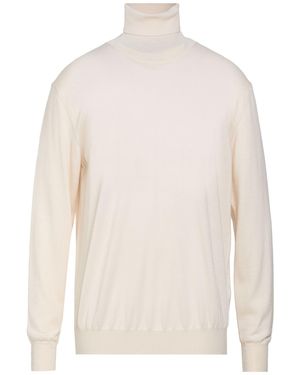 Altea Cream Turtleneck Virgin Wool - White