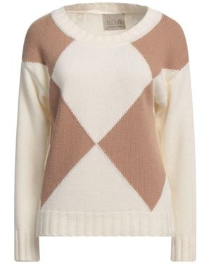 N.O.W. ANDREA ROSATI CASHMERE Jumper - Natural
