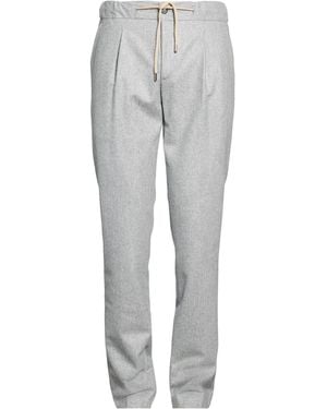 Luigi Borrelli Napoli Trousers Virgin Wool - Grey