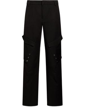 Dondup Trousers Polyester, Viscose, Elastane - Black