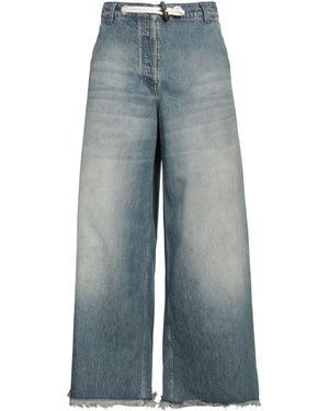 8 MONCLER PALM ANGELS Jeans - Blue