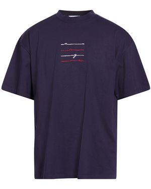 MSGM T-Shirts - Blue