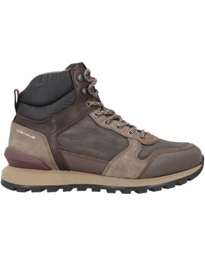 Ambitious Ankle Boots Leather - Brown