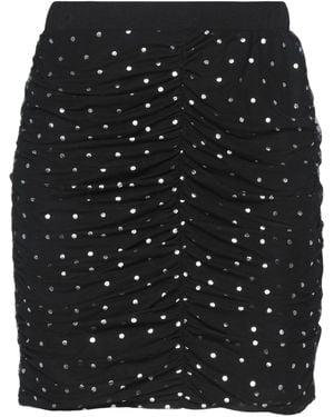 Le Volière Mini Skirt Cotton, Elastane, Polyester - Black