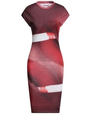 Zadig & Voltaire Midi Dress Cotton, Modal - Red