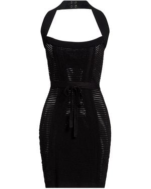 Balmain Robe Courte - Noir