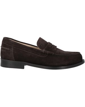 Theory Loafers Leather - Black