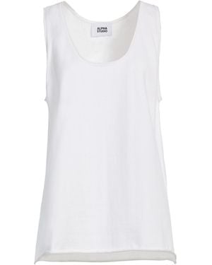 Alpha Studio Tank Top - White
