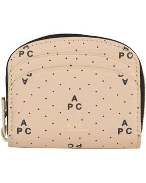 A.P.C. Portemonnaie - Natur