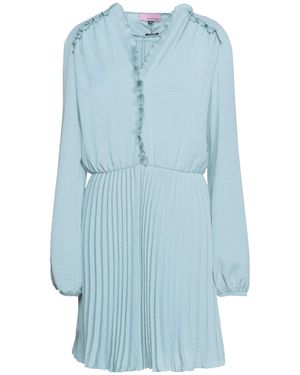 Denny Rose Mini Dress Polyester - Blue