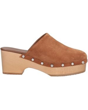 Scholl Mules & Clogs - Brown