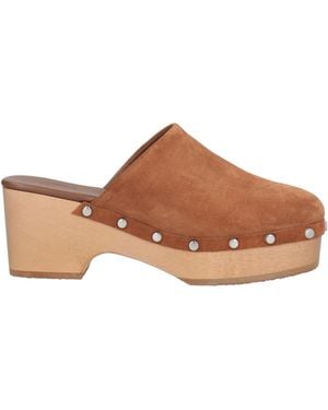 Scholl Mules & Clogs - Brown