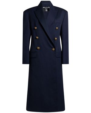 Balmain Abrigo - Azul